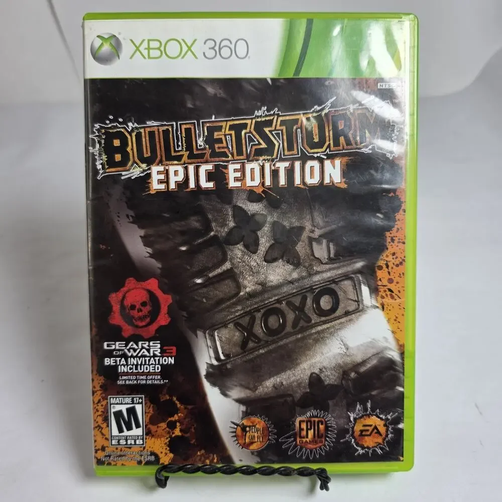 Bulletstorm: Epic Edition (Microsoft Xbox 360) CIB Complete Tested
